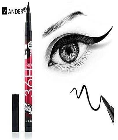Buy Black Color 36H Eyeliner Pencil Waterproof Pen in pakistan sanwarna.pk