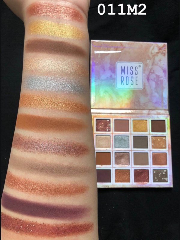 Buy Miss Rose 16 Color Eyeshadow Palette in pakistan sanwarna.pk