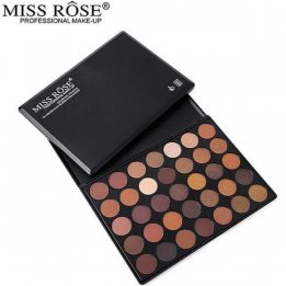 Miss Rose 35 Color High Gloss & Matte Eyeshadow in pakistan sanwarna.pk