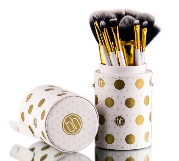 BH Cosmetics Dot Collection - 11 Piece Brush Set White: Buy in pakistan sanwarna.pk