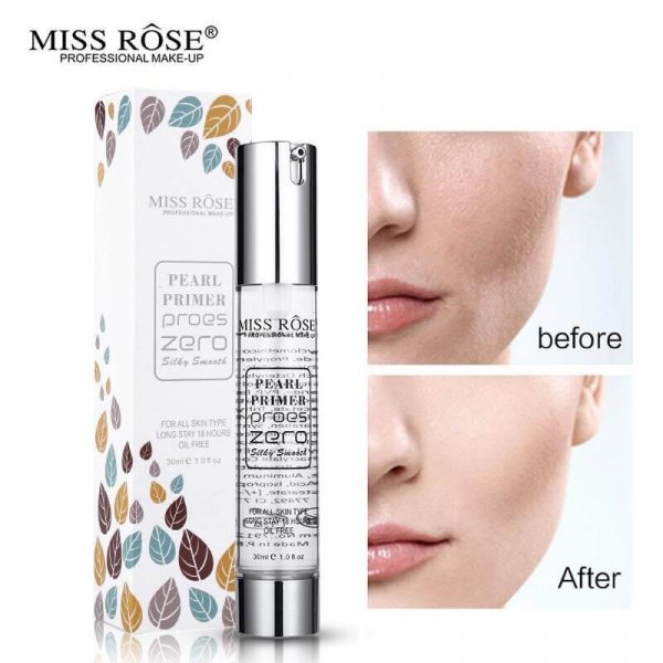 Buy Miss Rose face primer cream 30ML moisturizing pearl in pakistan sanwarna.pk
