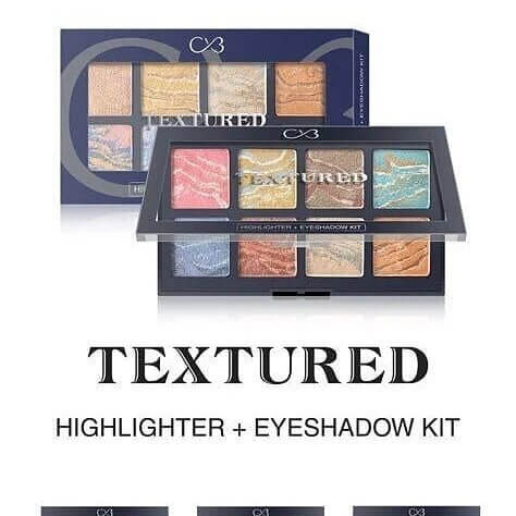 Buy Textured Highlighter + Eyeshadow Kit in pakistan sanwarna.pk