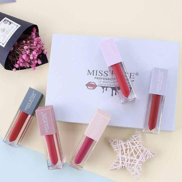 Order online Matte lip gloss by Miss Rose In Pakistan sanwarna.pk