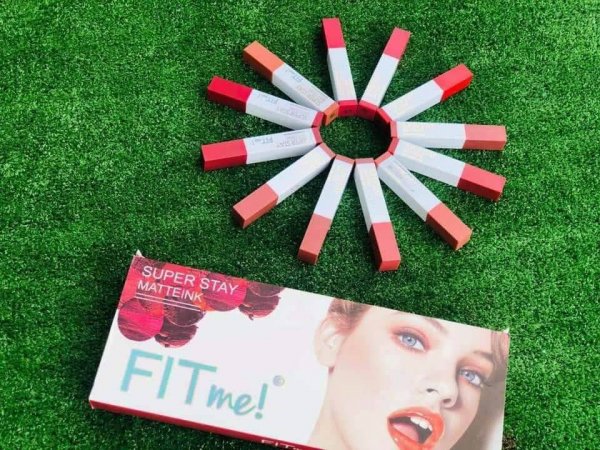 Fitme Super Stay Matte Lip Ink Lip Gloss Pack of 12: Buy in pakistan sanwarna.pk