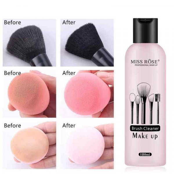 Buy Miss Rose Brush Cleaner Fluid Professional Makeup Up in pakistan sanwarna.pk