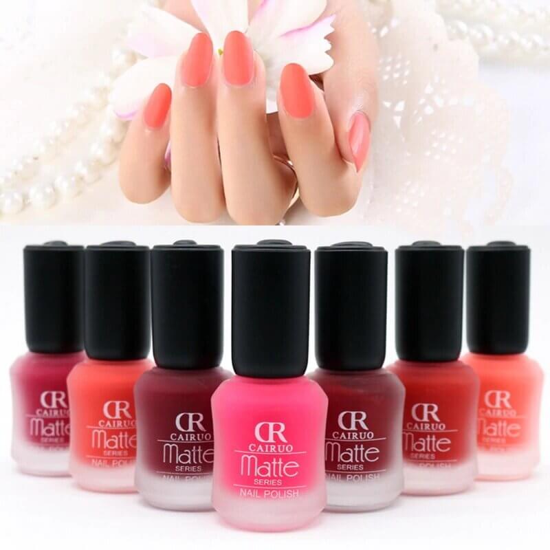 CR Cairuo Matte Nail Polish Pack Of 6 