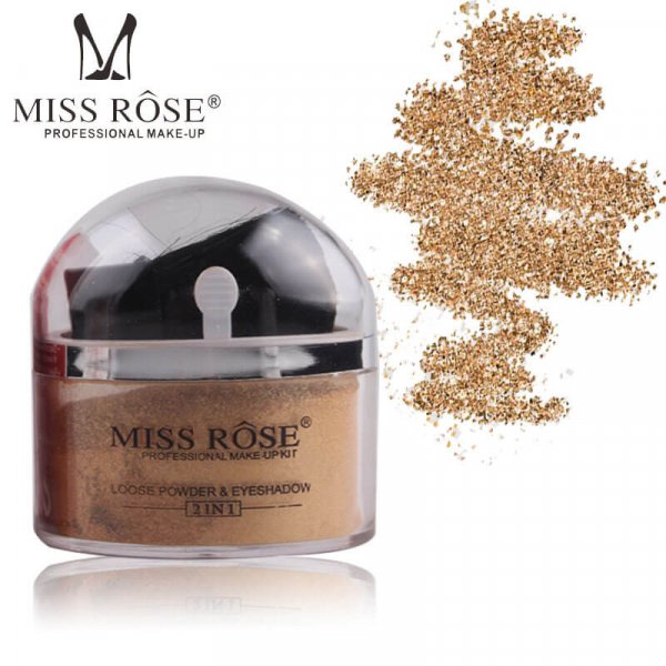 Buy MISS ROSE LOOSE POWDER & EYE SHADOW 2 IN 1 in pakistan sanwarna.pk
