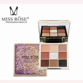 MISS ROSE Professional Makeup 9 Color Eye Shadow Palette in pakistan sanwarna.pk