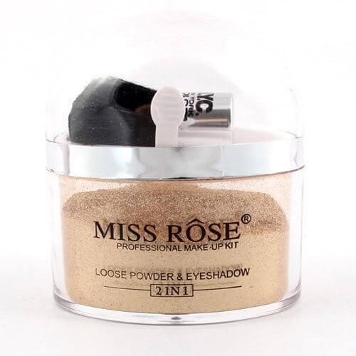 Buy Miss Rose Waterproof Loose Powder Make-Up Eyes in pakistan sanwarna.pk