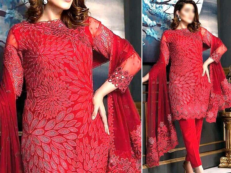 pakistani chiffon embroidered suits sanwarna.pk