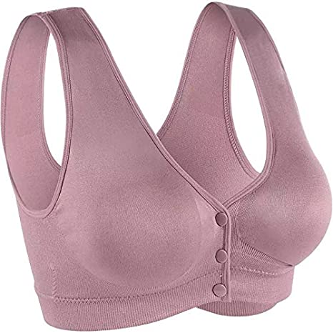Bra With Front Row Button Sanwarna.pk