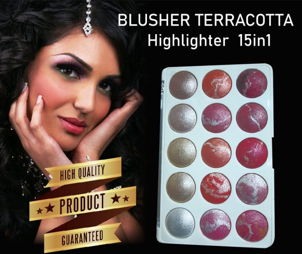 Terracotta Blusher Highlighter Kit online in Pakistan