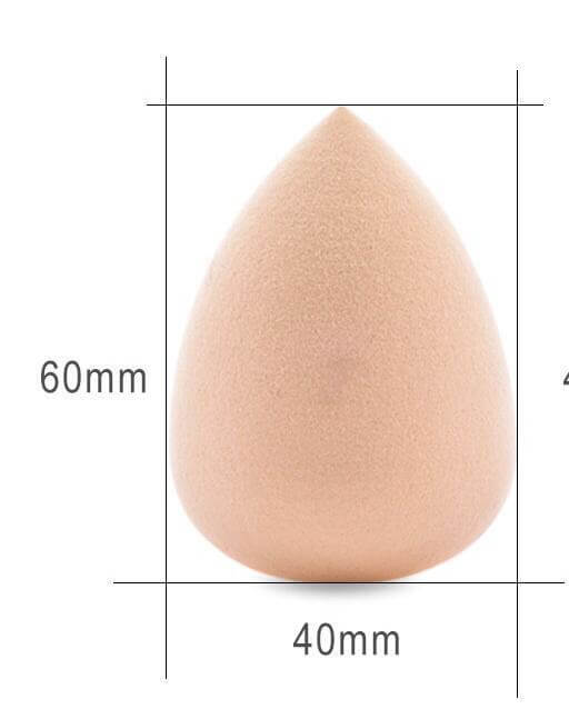 Size of Blender Beauty Foundation Sponge