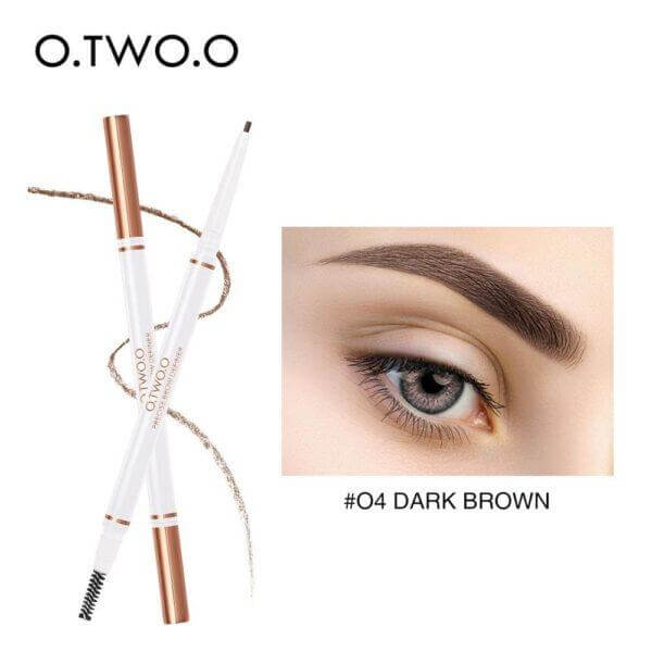 o two o dark brown eyebrow
