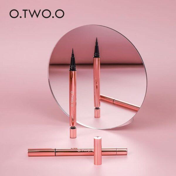 o two o waterproof ink color eyeliner pen review
