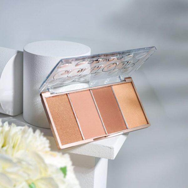 4 colors grooming contour palette in pakistan