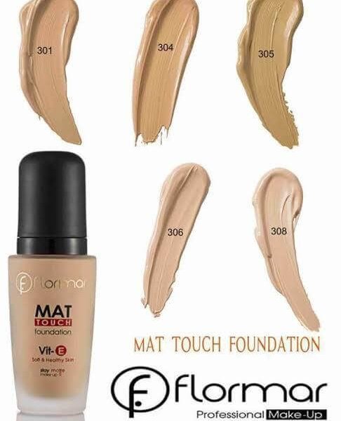 flormar mat touch foundation shades