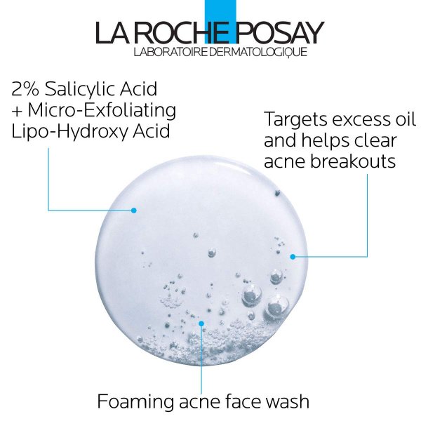 la roche posay face wash for oily skin
