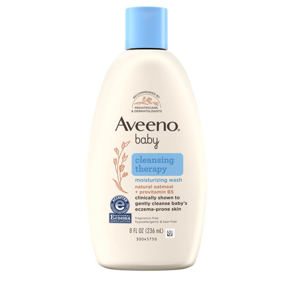 aveeno baby cleansing therapy moisturizing wash review