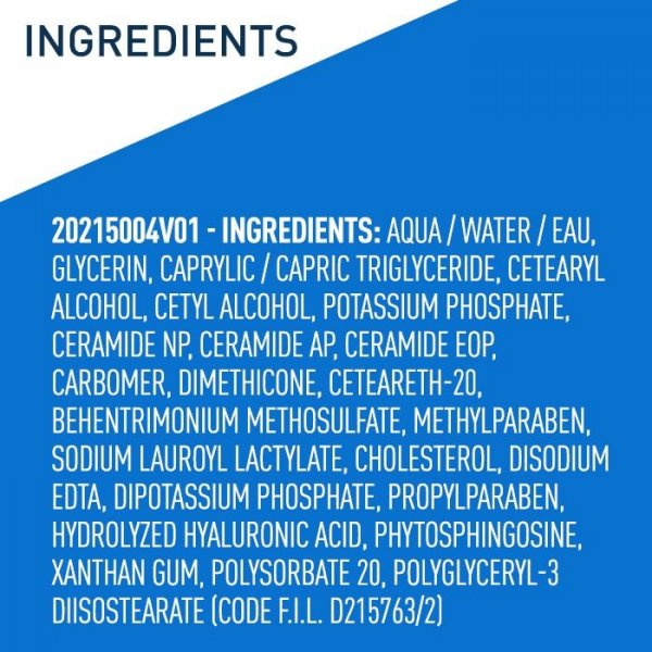 cerave moisturizing lotion ingredients