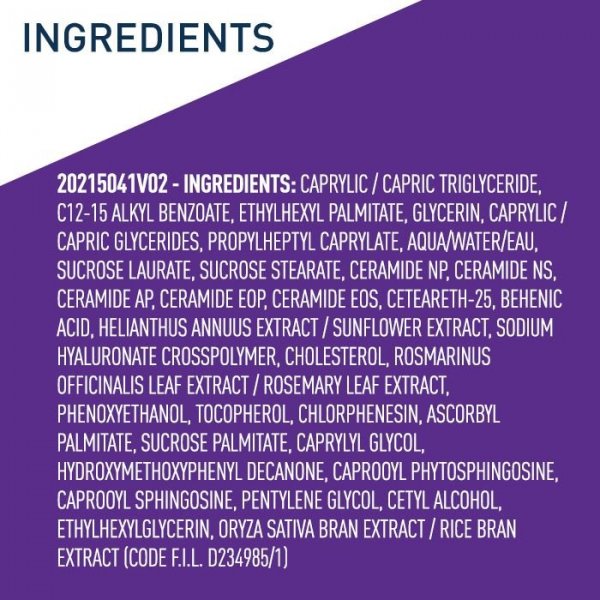 cerave skin renewing gel oil ingredients