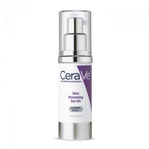 cerave skin renewing gel oil before and after