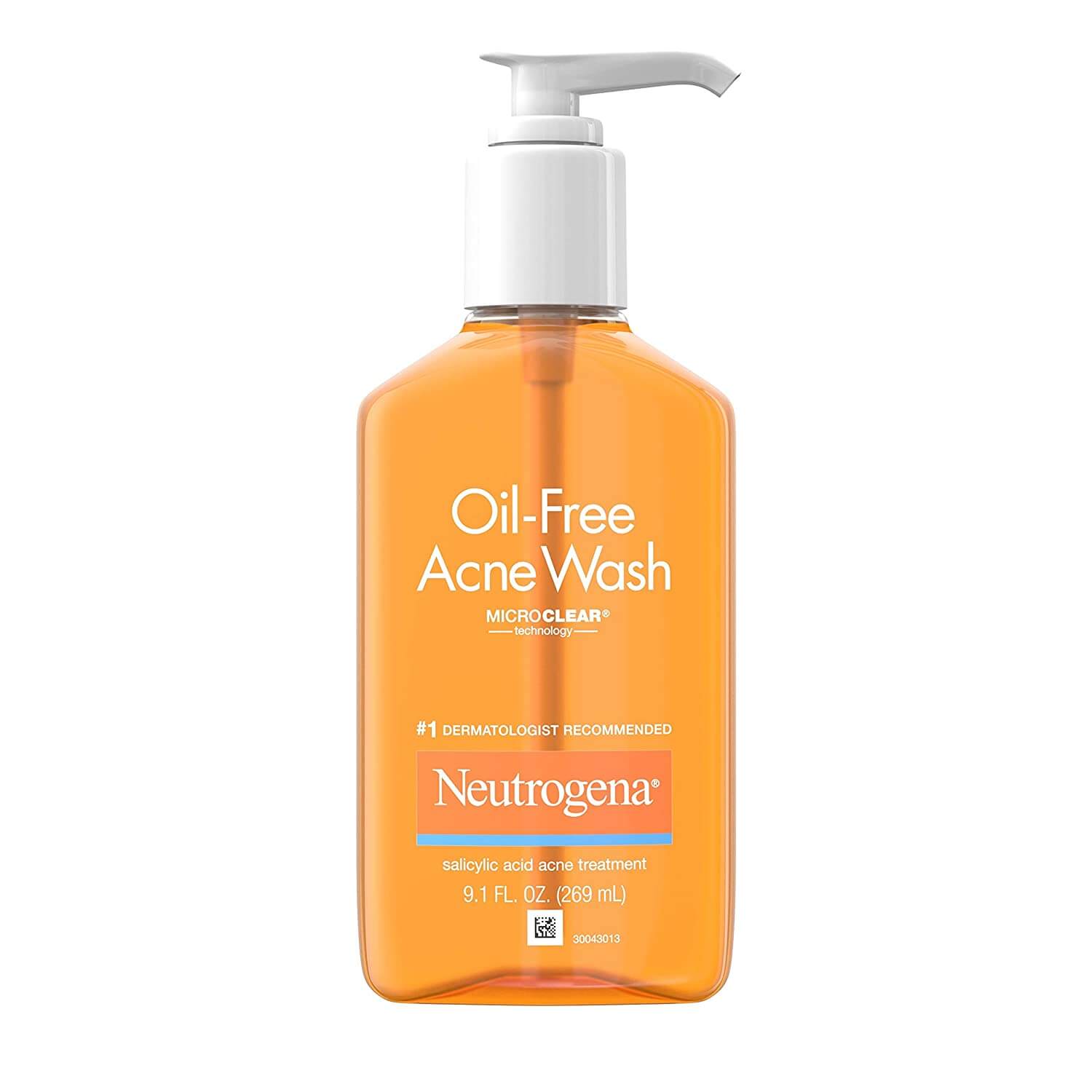 neutrogena oil free acne wash ingredients