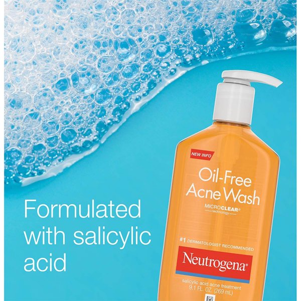neutrogena oil free acne wash salicylic acid