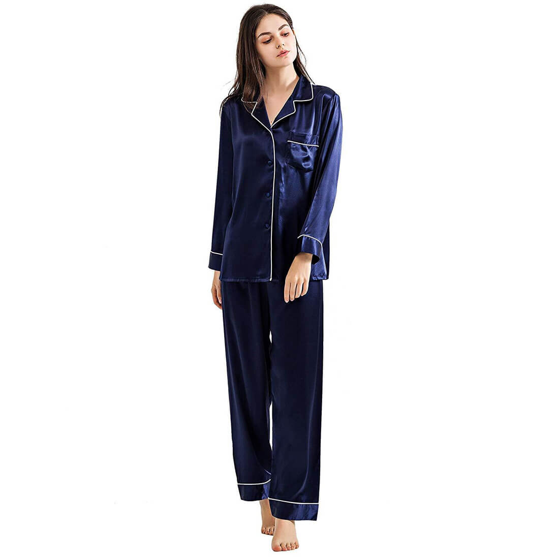 Best Berry Silk Pajamas Night Suits At ...
