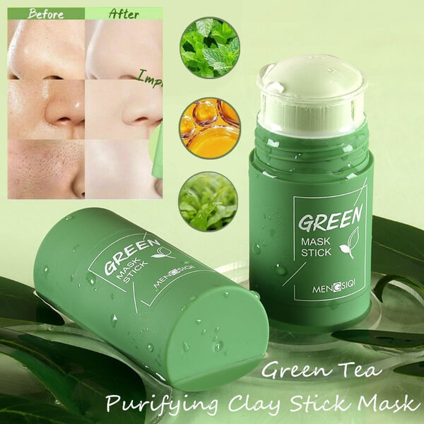 green tea cleansing mask stick for blackheads