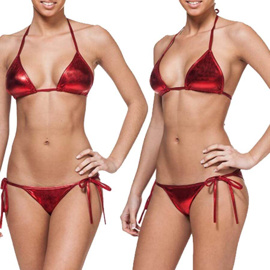 bikini model full body