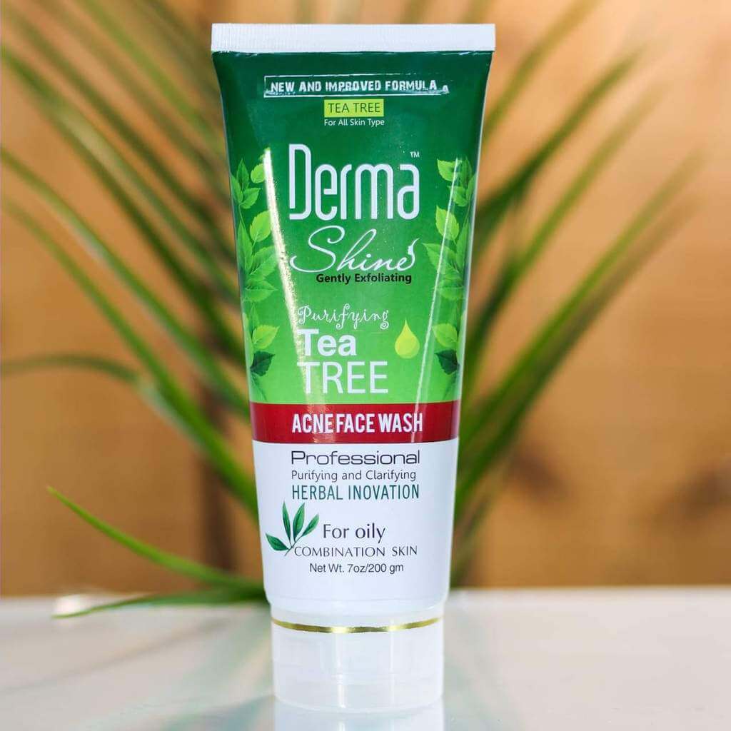 derma shine tea tree face wash reviews