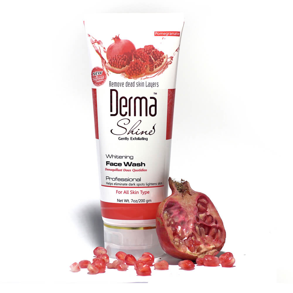 derma shine pomegranate face wash review sanwarna.pk