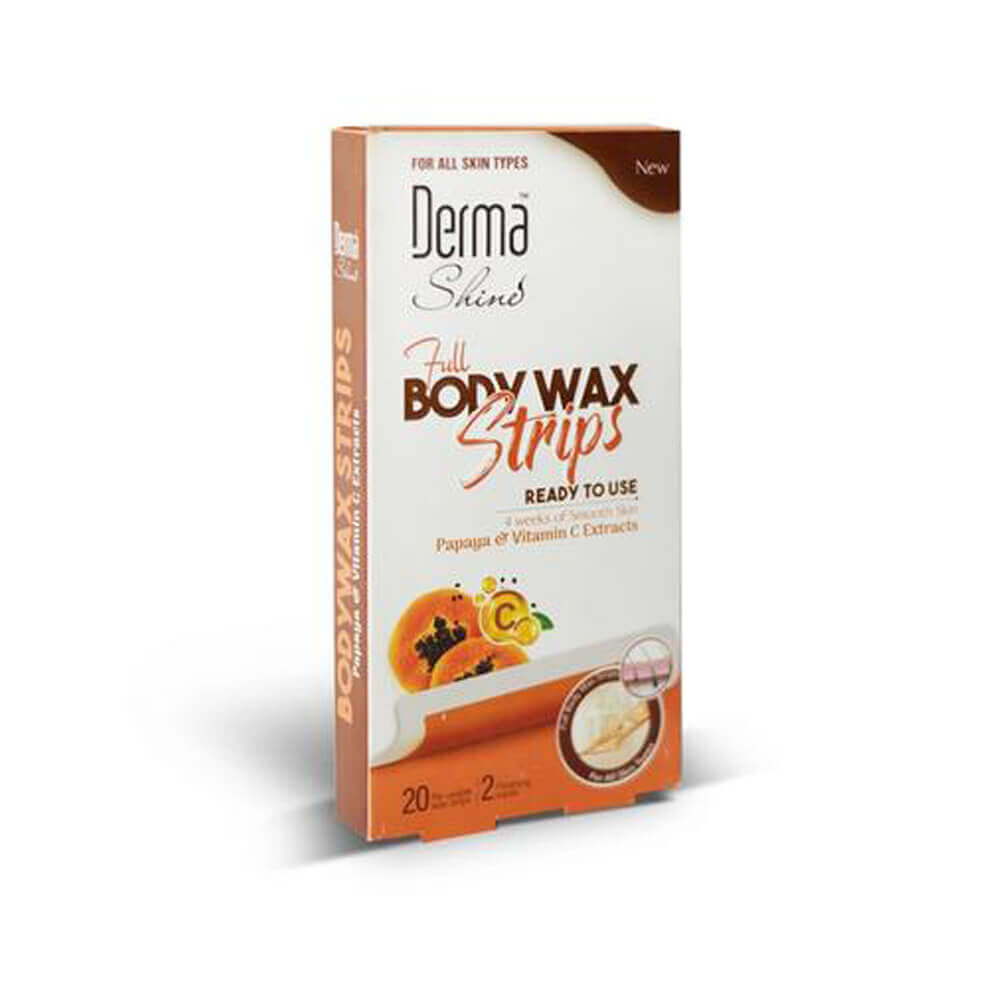 derma shine wax strip price in pakistan sanwarna.pk