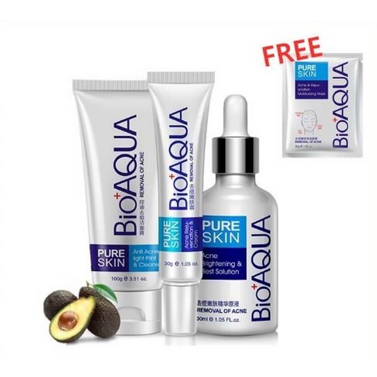 bioaqua pure skin acne brightening best solution