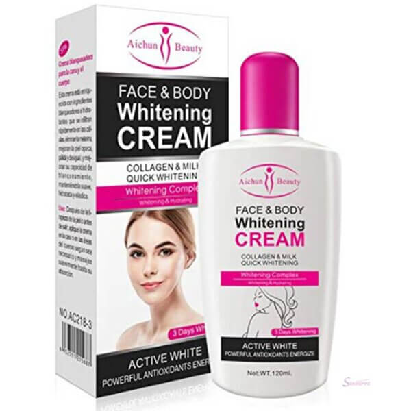 aichun beauty face and body whitening cream ingredients