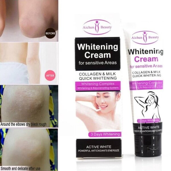 aichun beauty whitening cream for sensitive areas