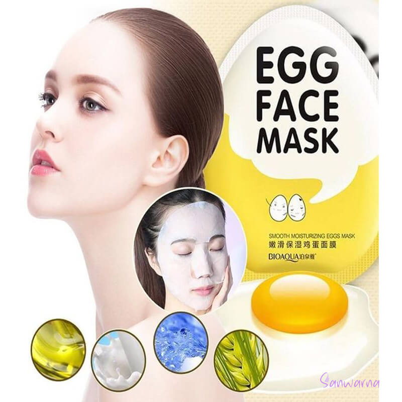 egg face mask for dry skin sanwarna.pk