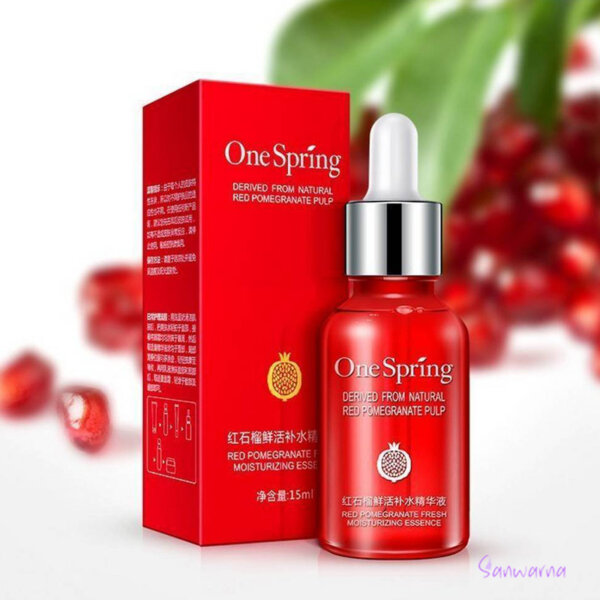 one spring pomegranate moisturizing face serum review