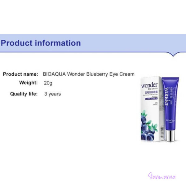 bioaqua wonder eye cream review