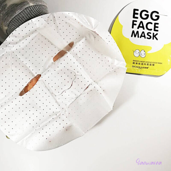 egg face mask for wrinkles