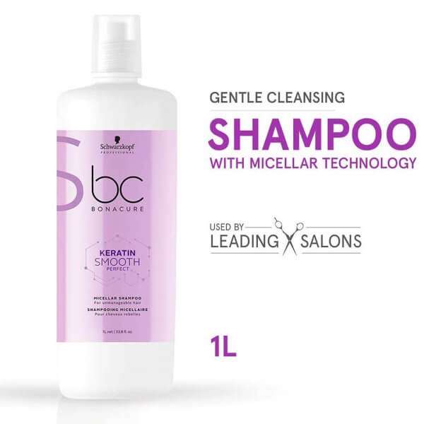 bc bonacure keratin smooth perfect shampoo review