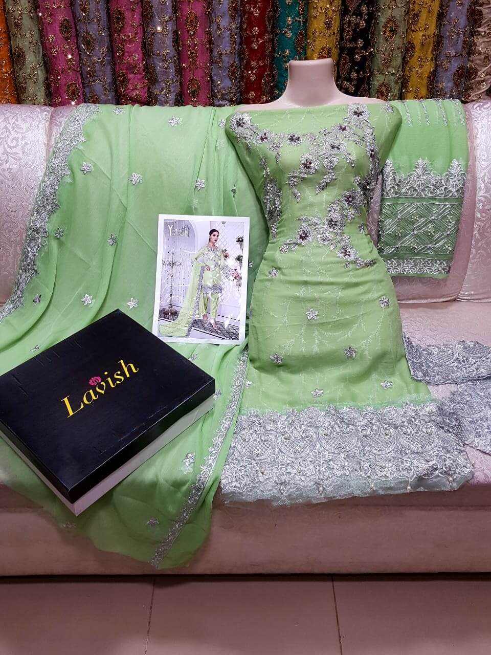 unstitched chiffon collection