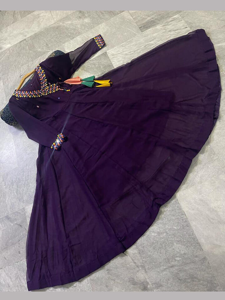 unstitched maxi dress sanwarna.pk