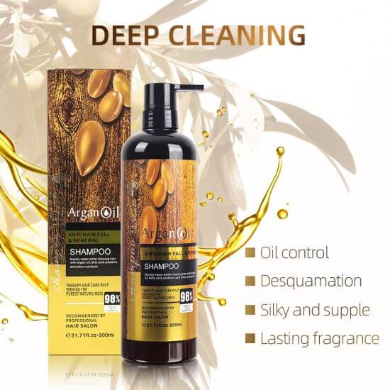 Argan Oil Anti-Hairfall And Renewal Shampoo 900ml sanwarna.pk