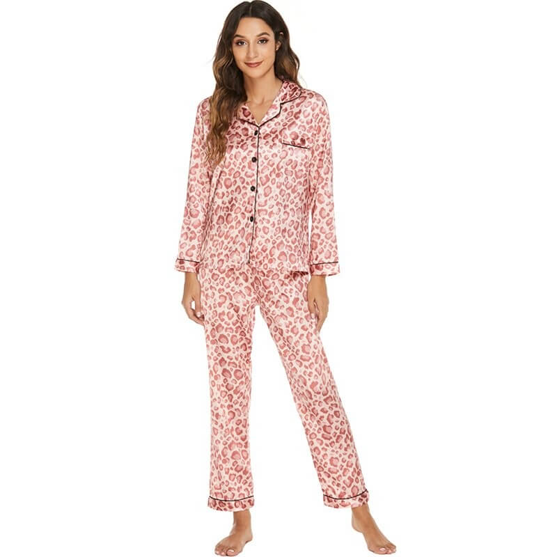 silk pajama set women