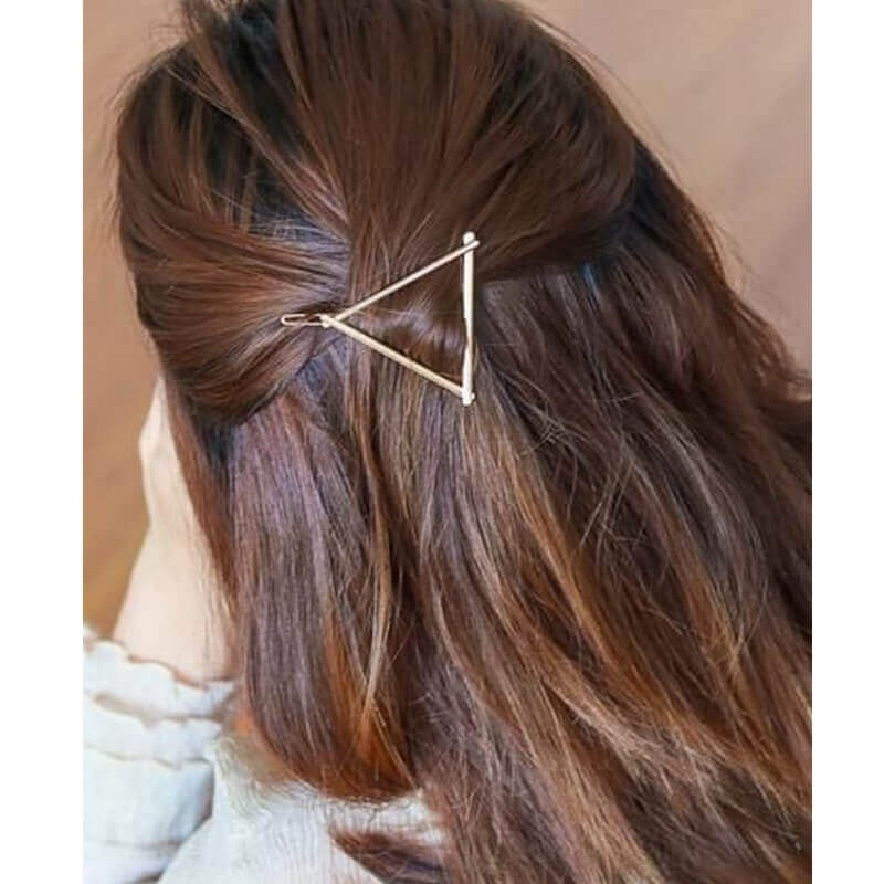 Women Minimalist Geometric Hair Clips 