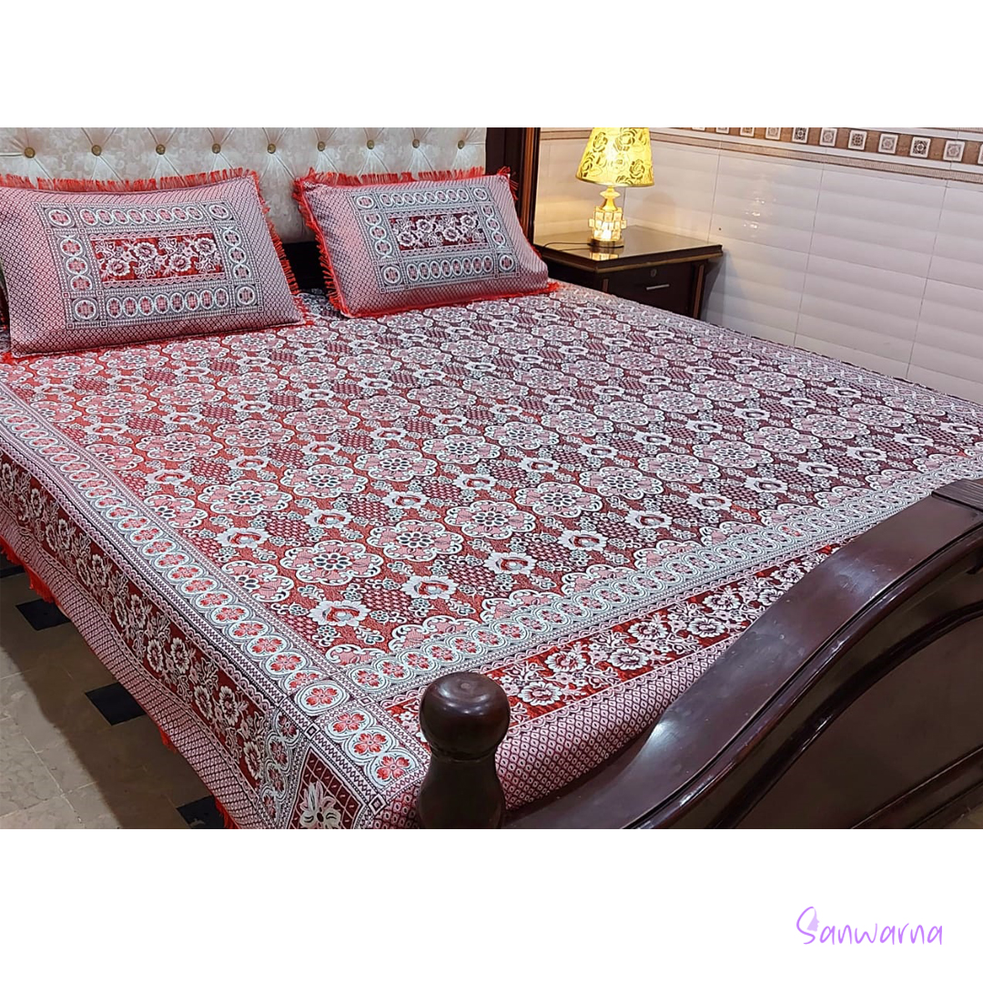 fancy bed sheets in pakistan online - sanwarna.pk
