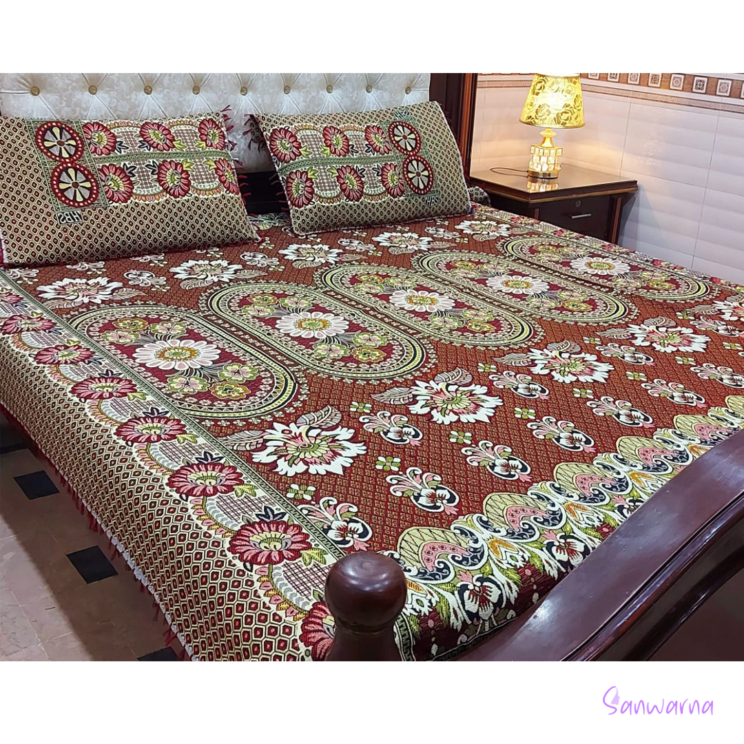 fancy bed sheets in pakistan - sanwarna.pk
