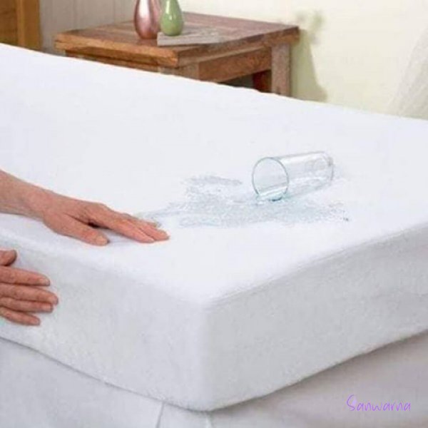 waterproof mattress cover with zipper - sanwarna.pk